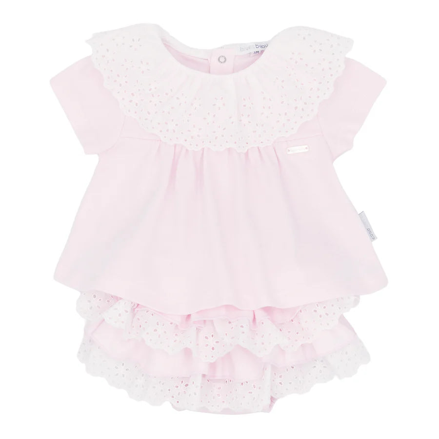 Blues Baby Pink 2 pc Jam Pants Set BB2283