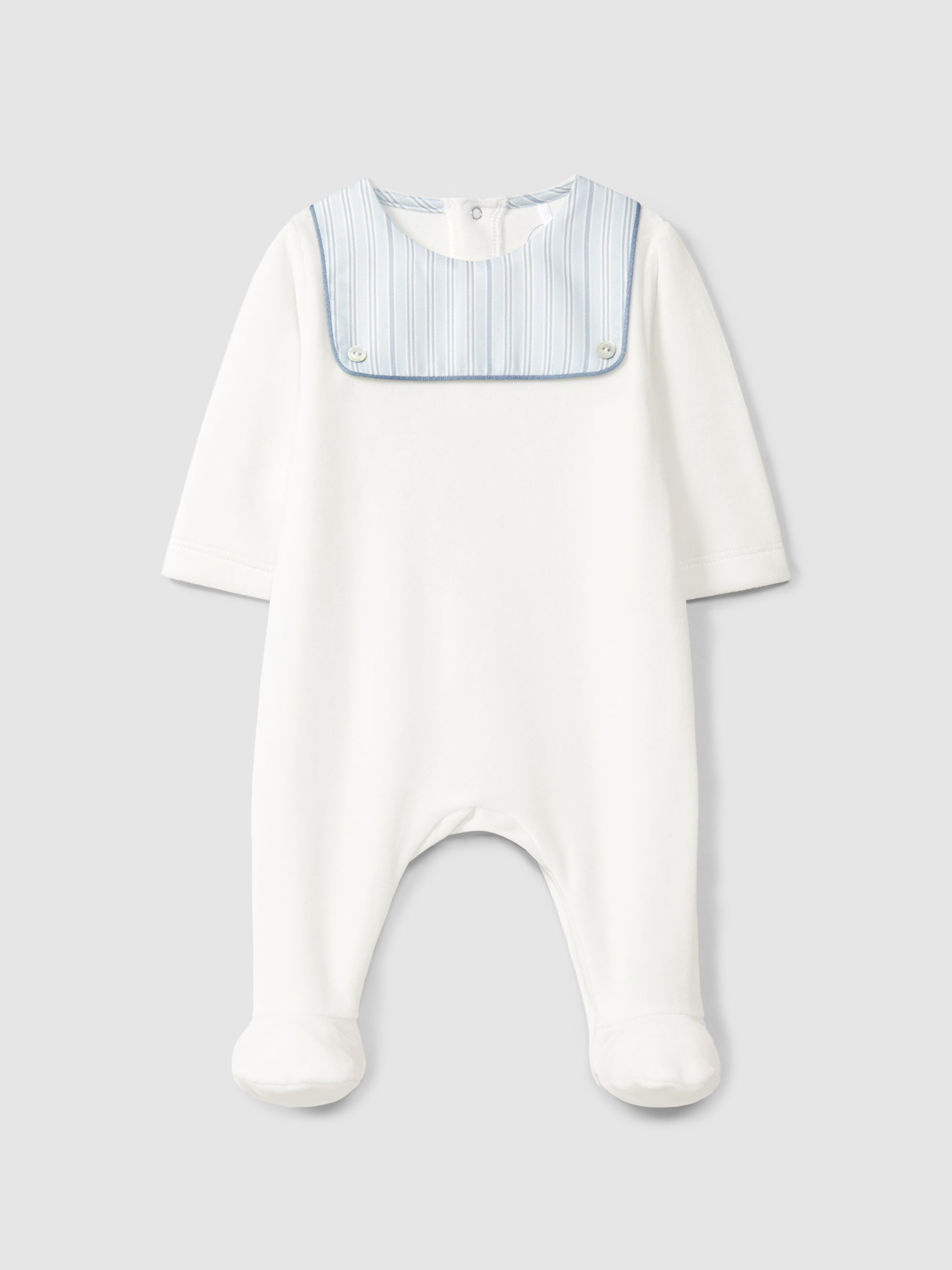 Laranjinha White Velvet Babygrow I6547
