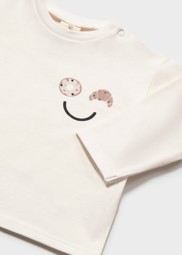 Mayoral Baby Cream T-Shirt 2084