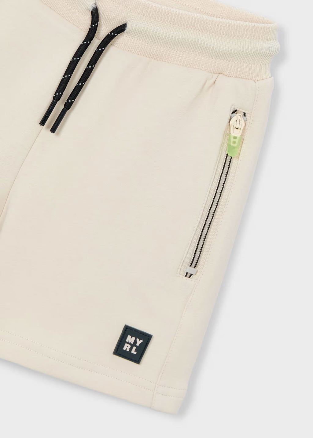 Mayoral Cream Sweat Shorts 3209