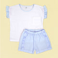 Rapife Blue Stripe Short Set 4151S26