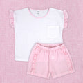 Rapife Pink Stripe Short Set 4151S26