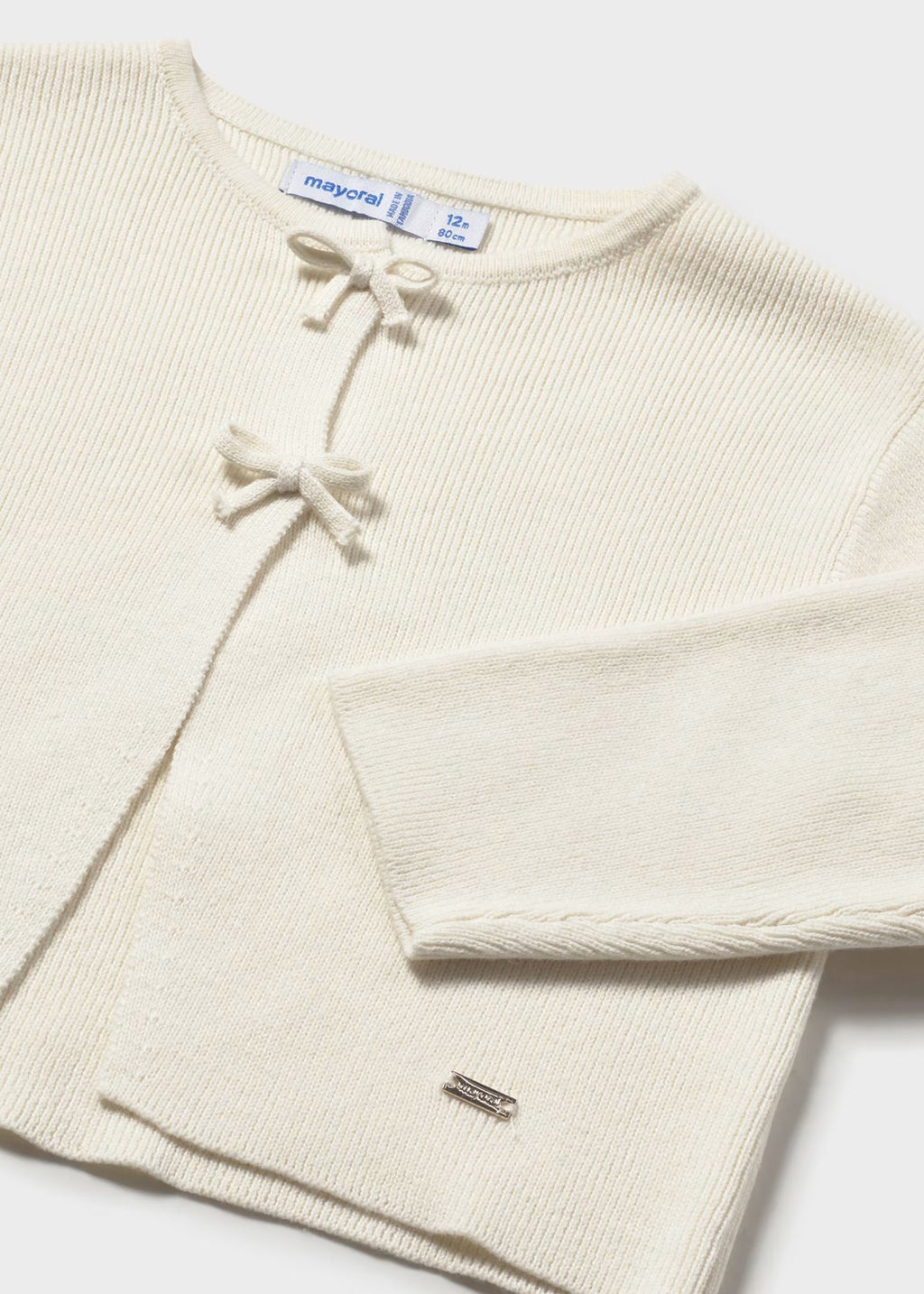 Mayoral Toddler Cream Cardigan 1307