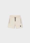 Mayoral Cream Sweat Shorts 3209
