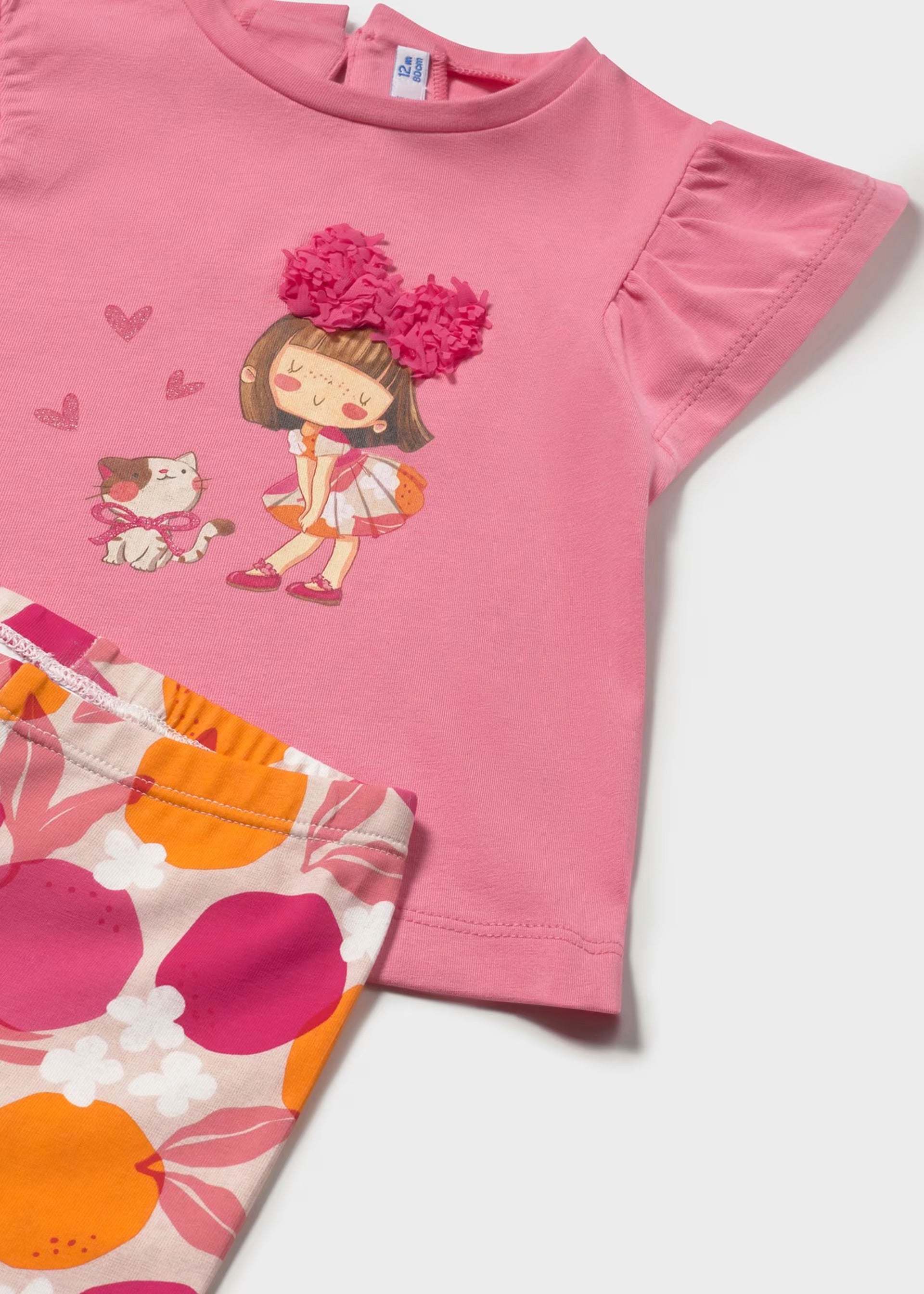 Mayoral Toddler Pink Legging Set 1751