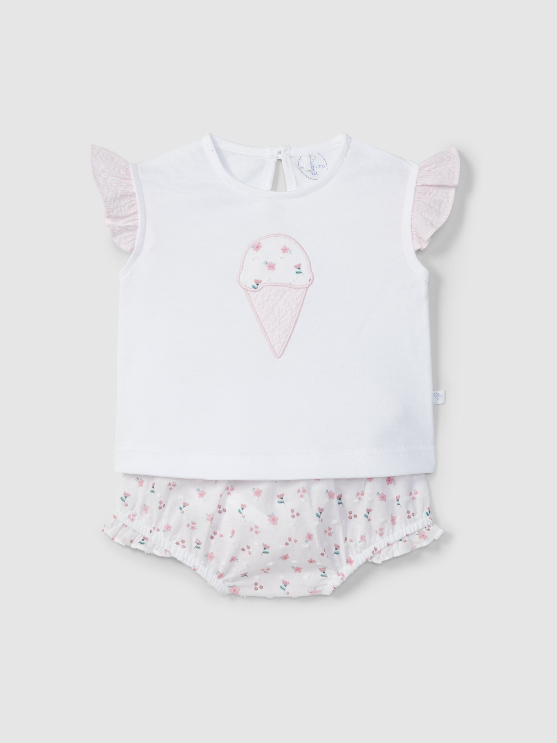 Laranjinha Two-Piece Baby Set V6261