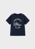 Mayoral Navy ‘Football’ T-shirt 3072