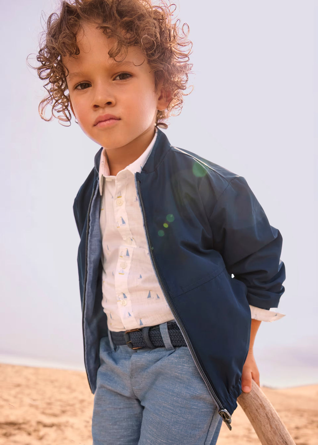 Mayoral Navy Reversible Jacket 3444