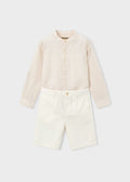 Mayoral Shirt & Shorts Set 3216