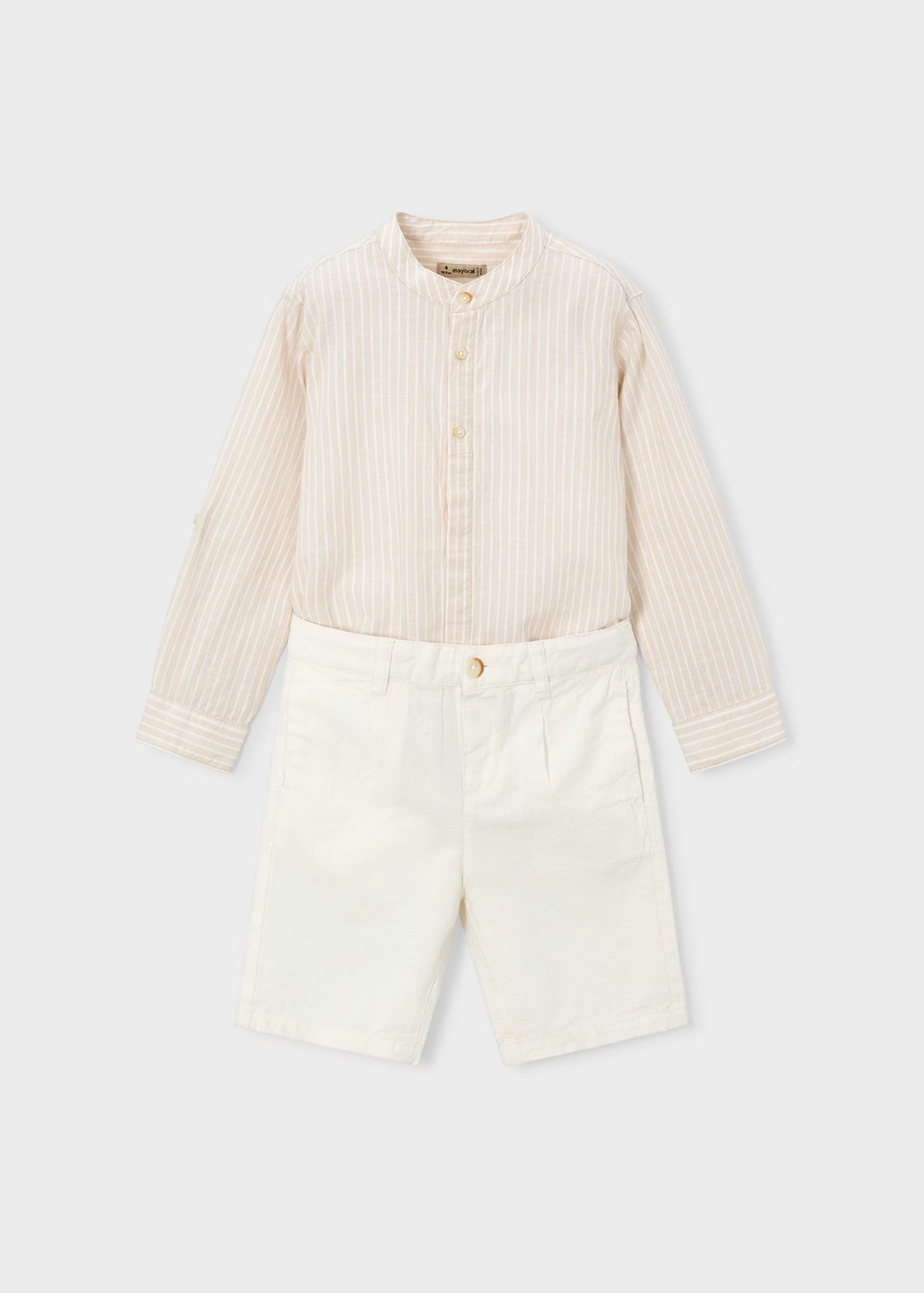 Mayoral Shirt & Shorts Set 3216