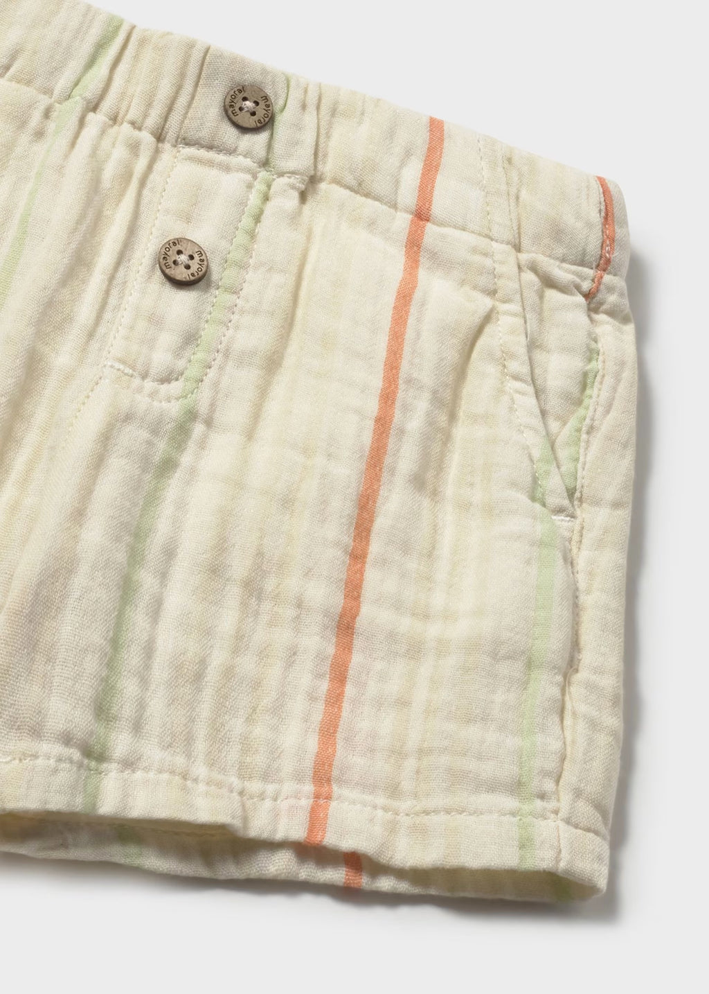 Mayoral Toddler Stripe Shorts 1216