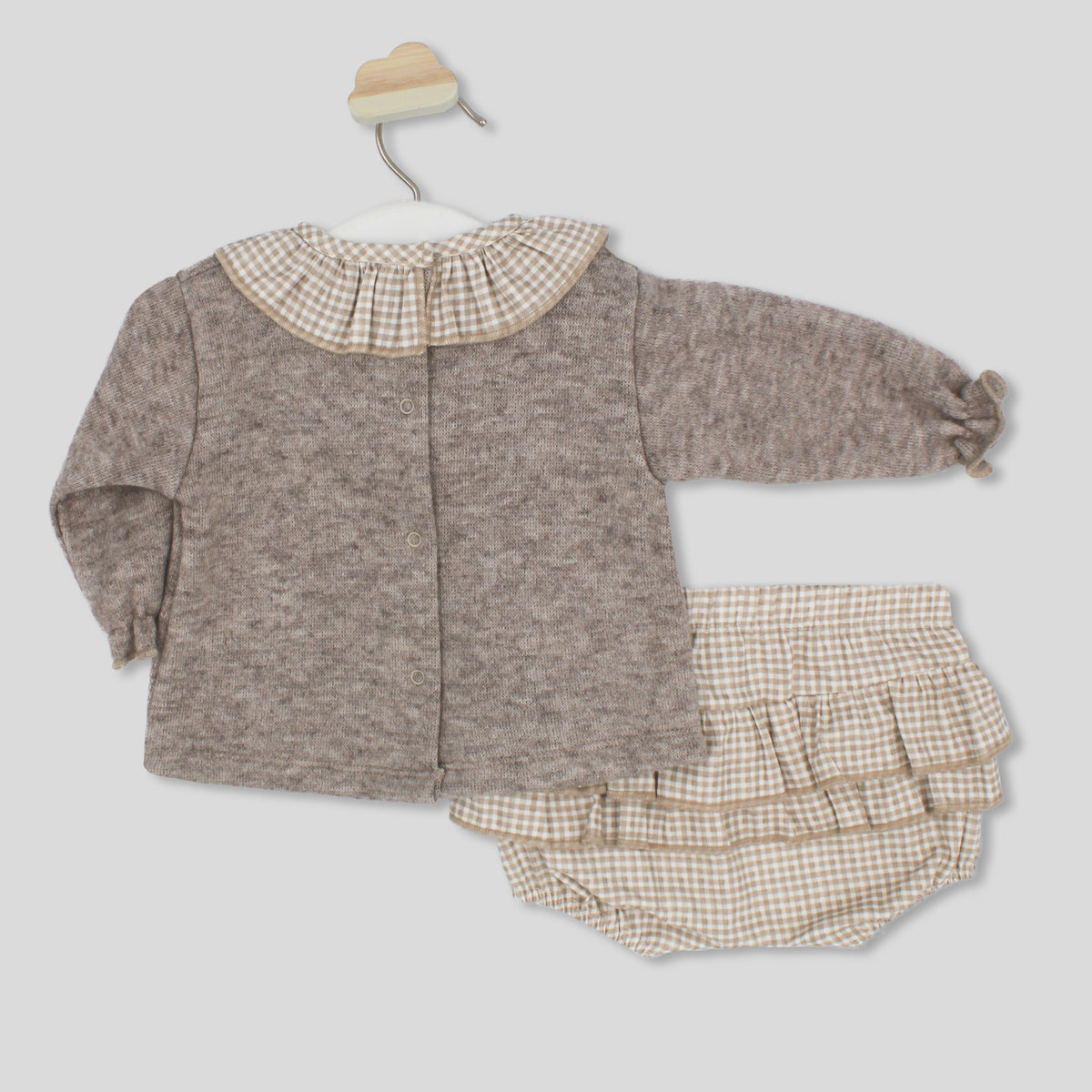Rapife Blouse & Bloomers - Brown