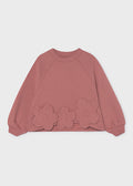 Mayoral Floral-Applique Sweater 4404