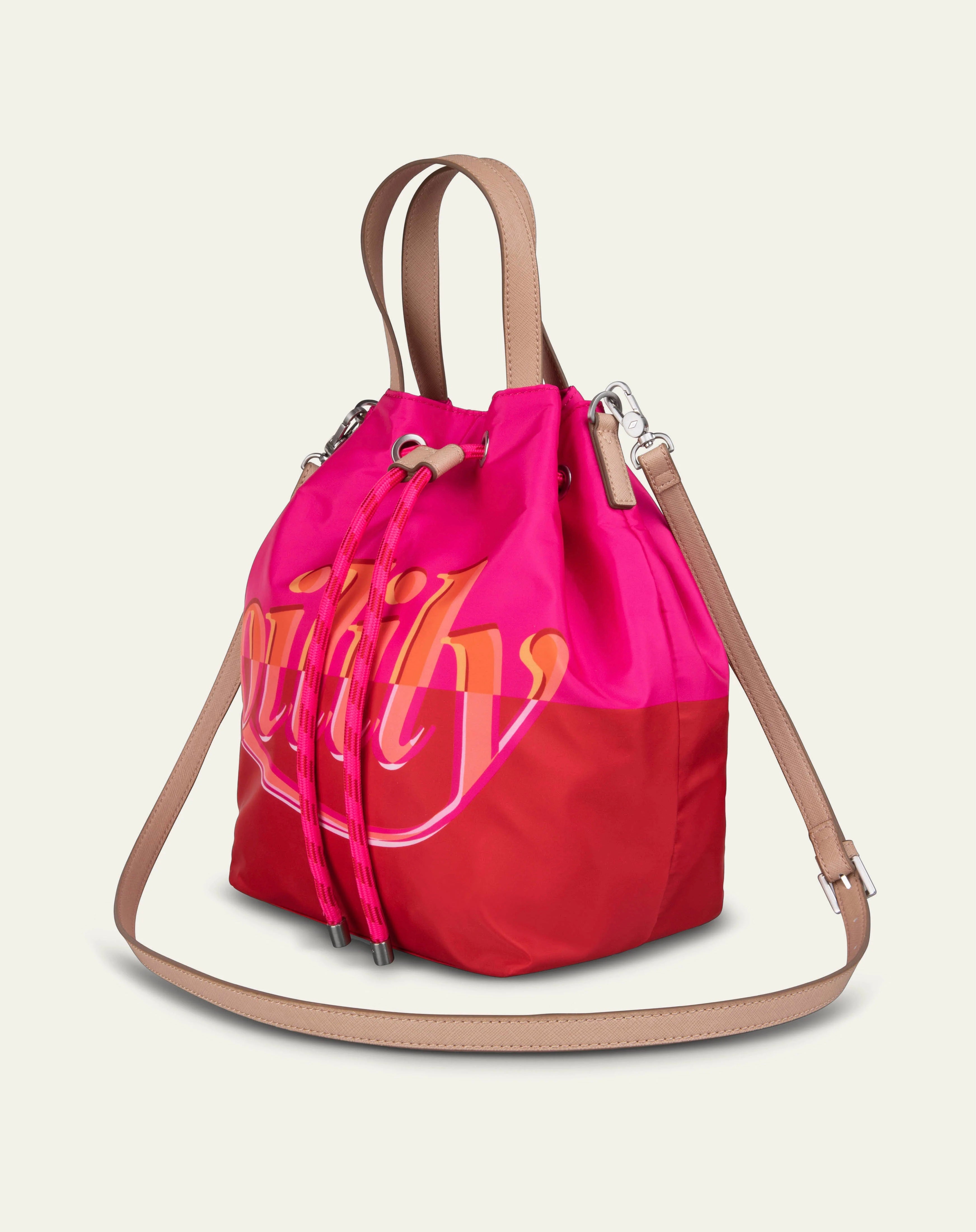Oilily Drawstring Bag Red OIL0379