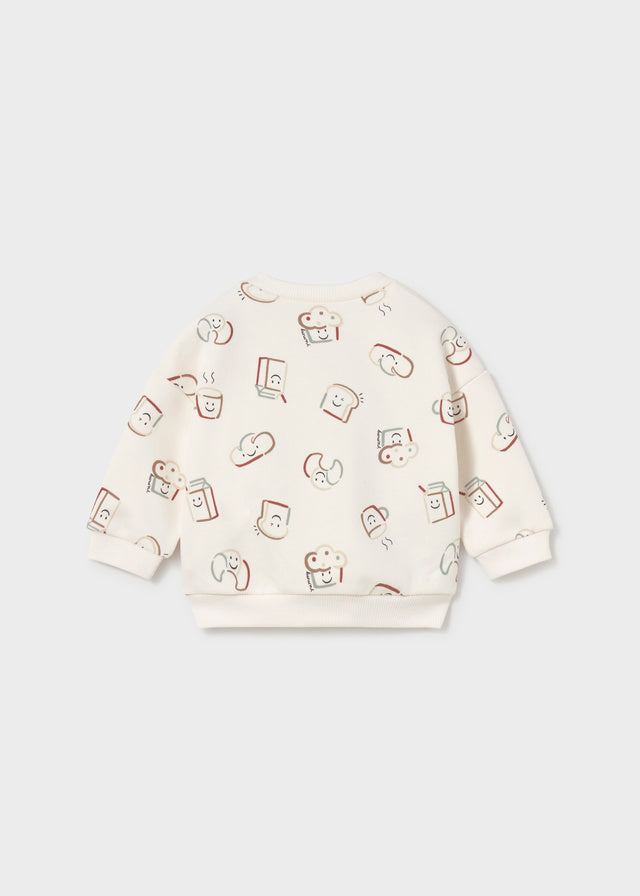 Mayoral Baby Cream Sweatshirt 2409