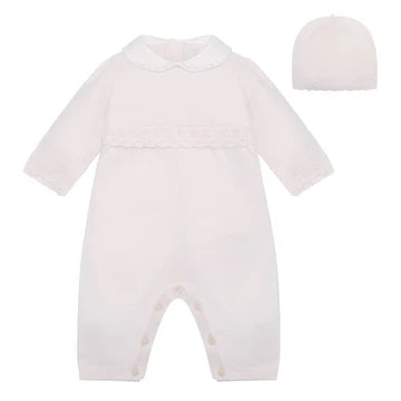 Emile et Rose Pink Kat Babygrow & Hat 2632PP