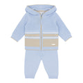 Boys Blue Hooded Jog Set