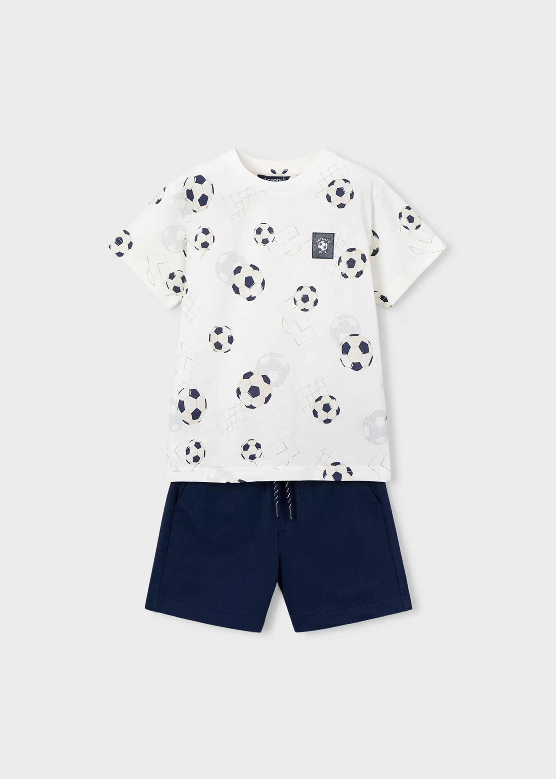 Mayoral “Football” Short Set 3607