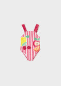 Mayoral Toddler Stripe Swimsuit 1755