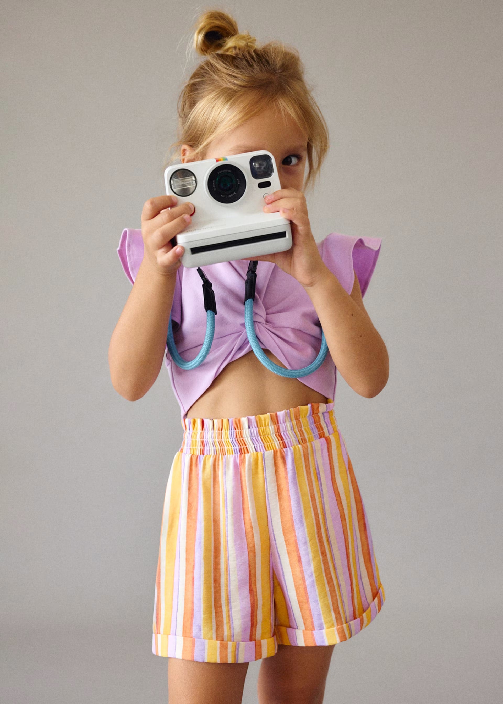 Mayoral Lilac Stripe 2pc Set 3227