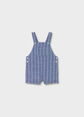 Mayoral Baby Stripe Dungarees 1658