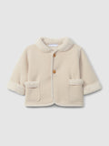 Laranjinha Beige Jacket in double- layered jersey I6566