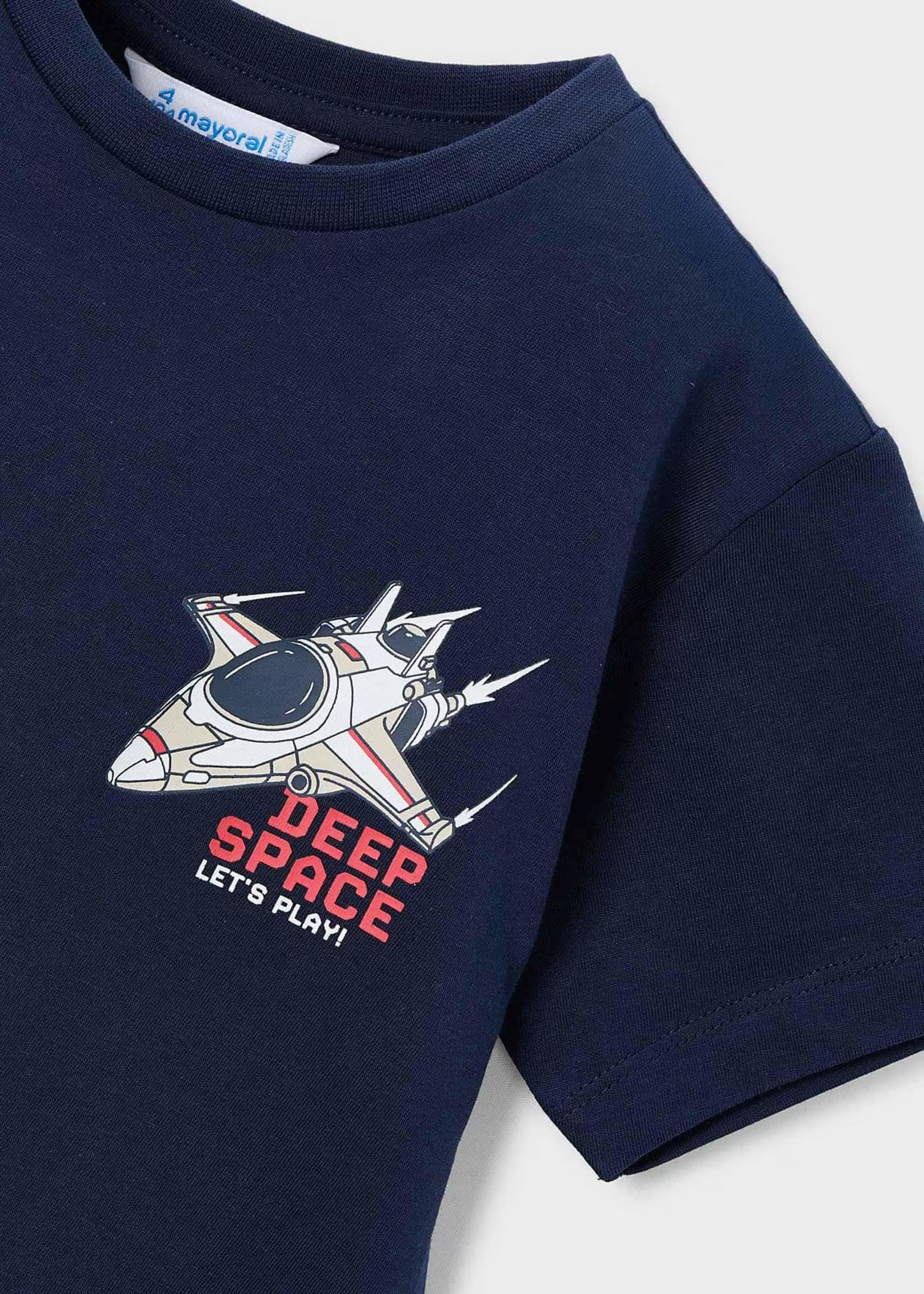 Mayoral Navy Space T-shirt 3063