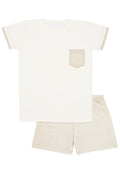Rapife Beige Linen Short Set 5915S26