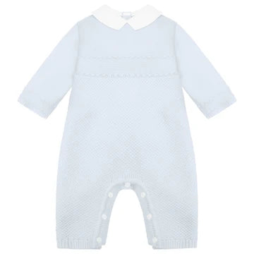 Emile et Rose Blue Kaleb Babygrow & Hat 2637PB