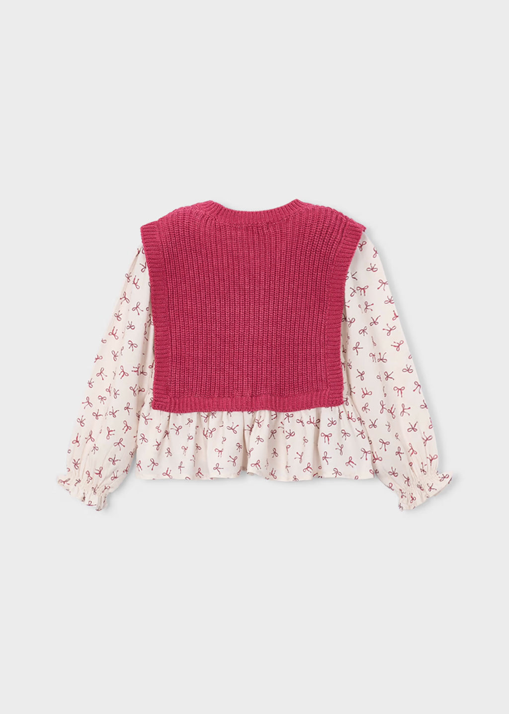 Mayoral Pink Vest & Top 4036
