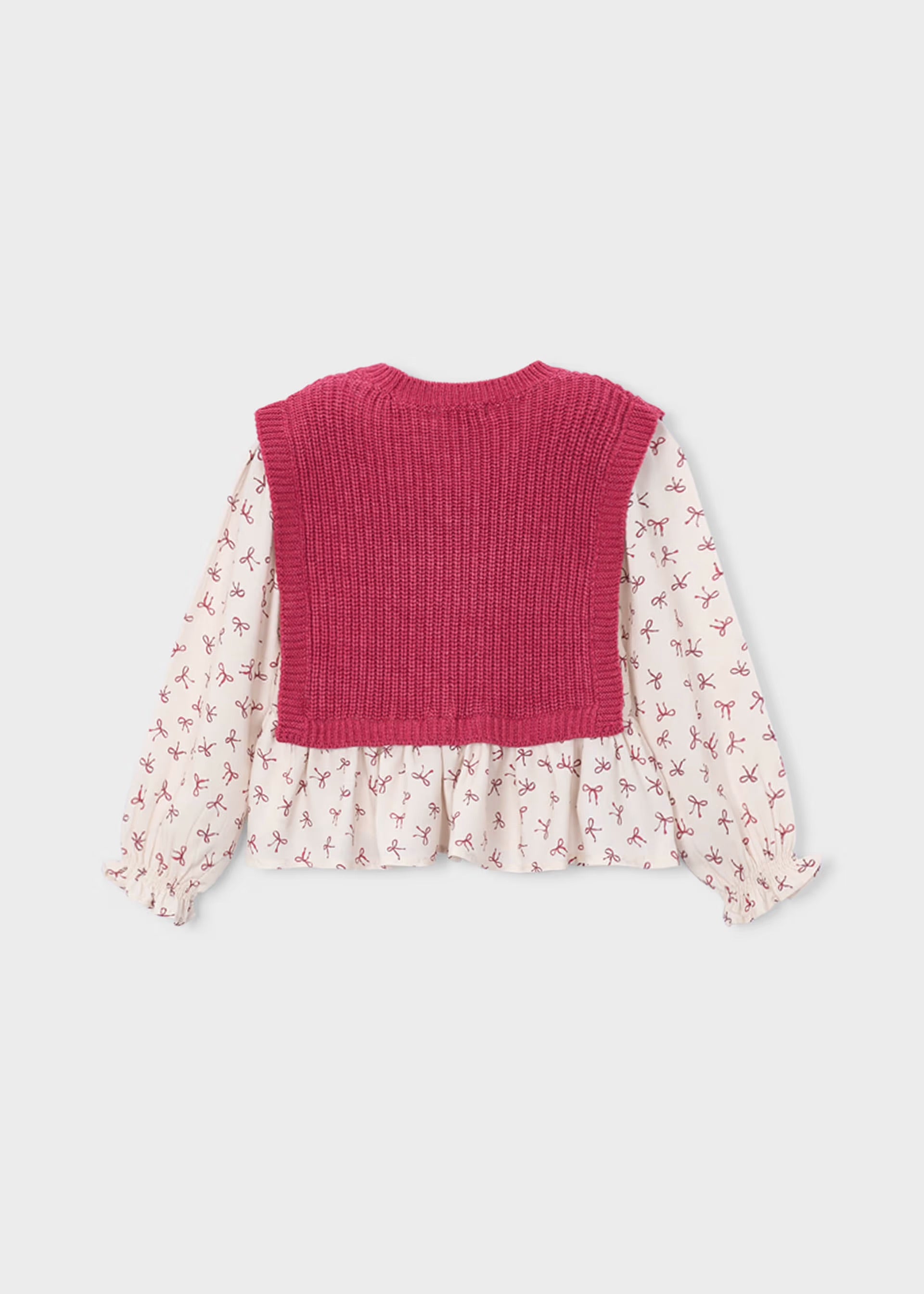 Mayoral Pink Vest & Top 4036