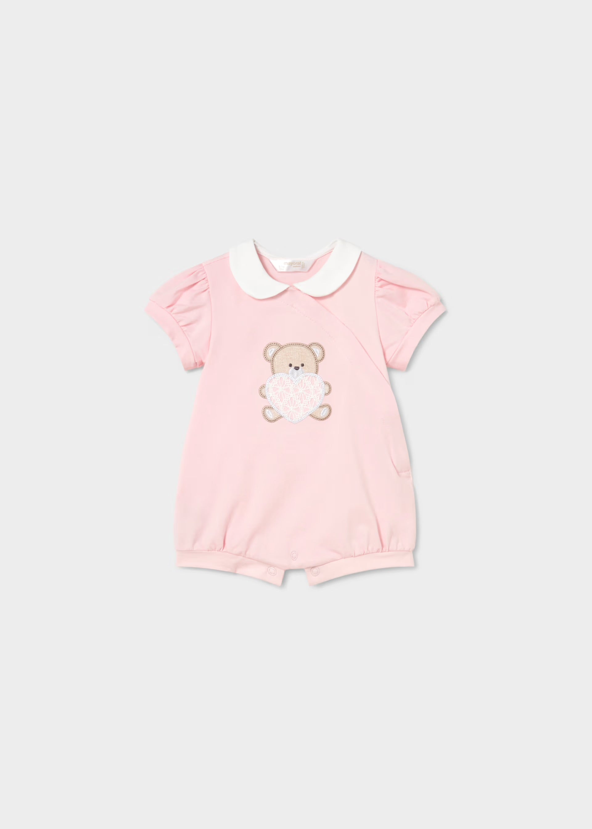 Mayoral Baby Pink Romper 1704