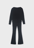 Mayoral Black Knitted Set 7530
