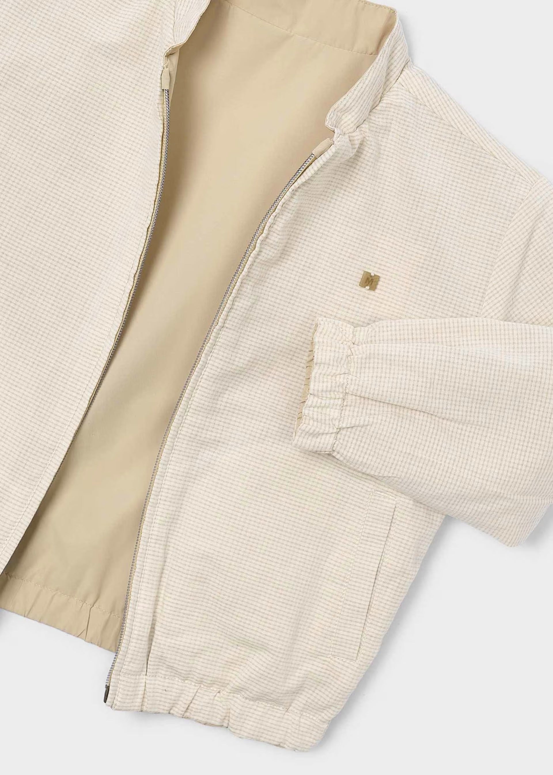 Mayoral Beige Reversible Jacket 3444
