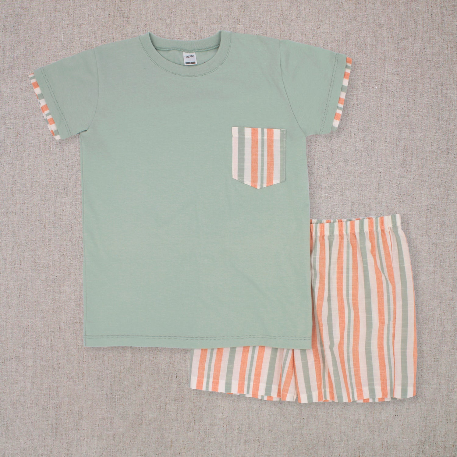 Rapife Stripe Short Set 5750S26