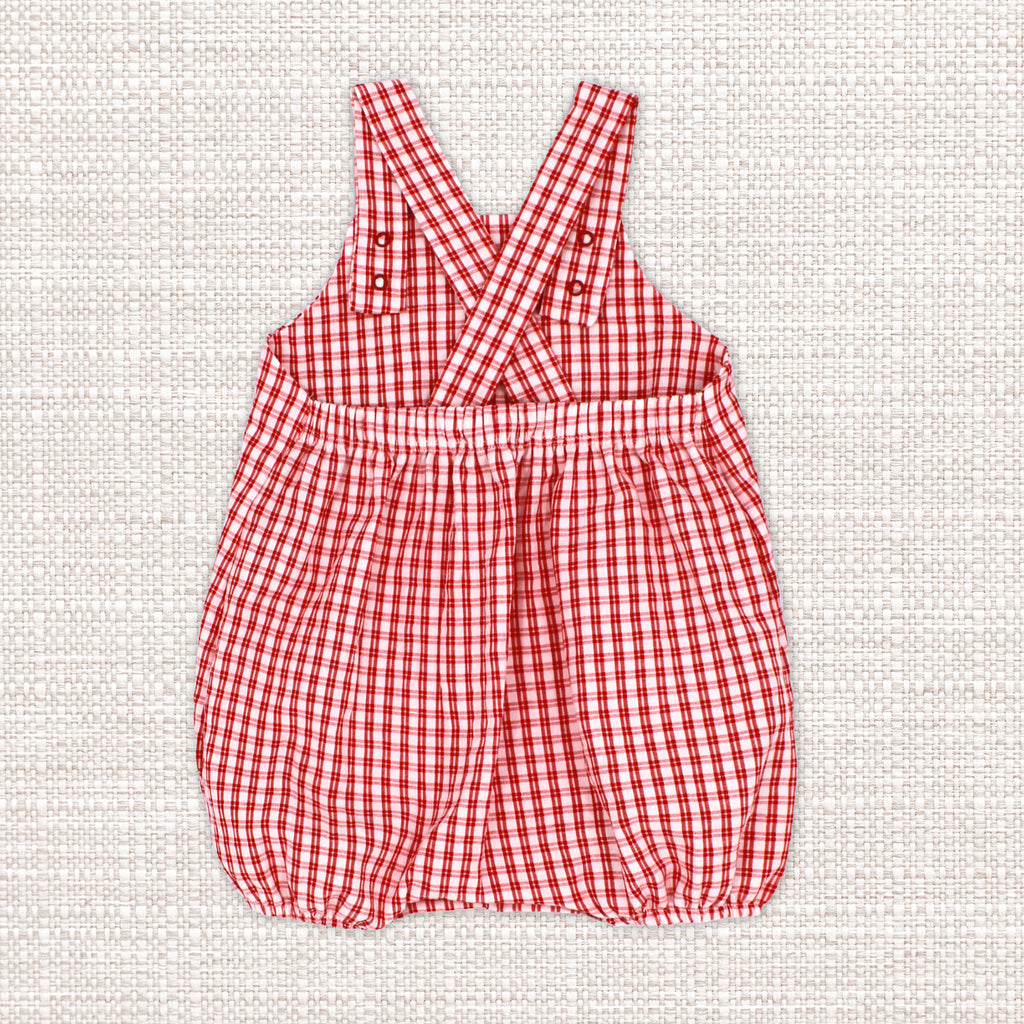 Rapife Check Dungaree Romper 4622S26