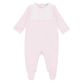 Blues Baby Pink Babygrow with Bib