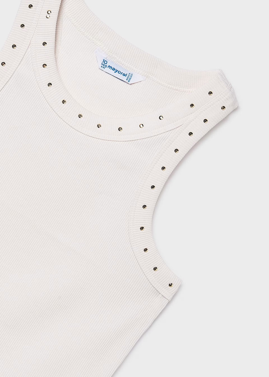 Mayoral Cream Vest Top 6013