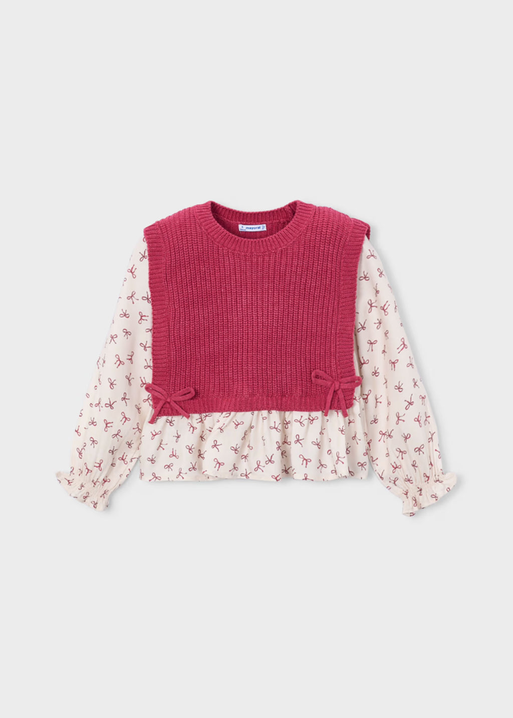 Mayoral Pink Vest & Top 4036