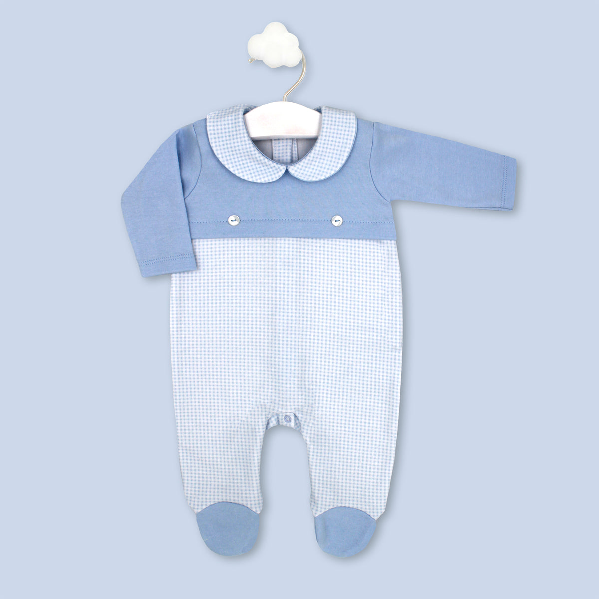 Rapife Babygrow Sky - Sky Blue