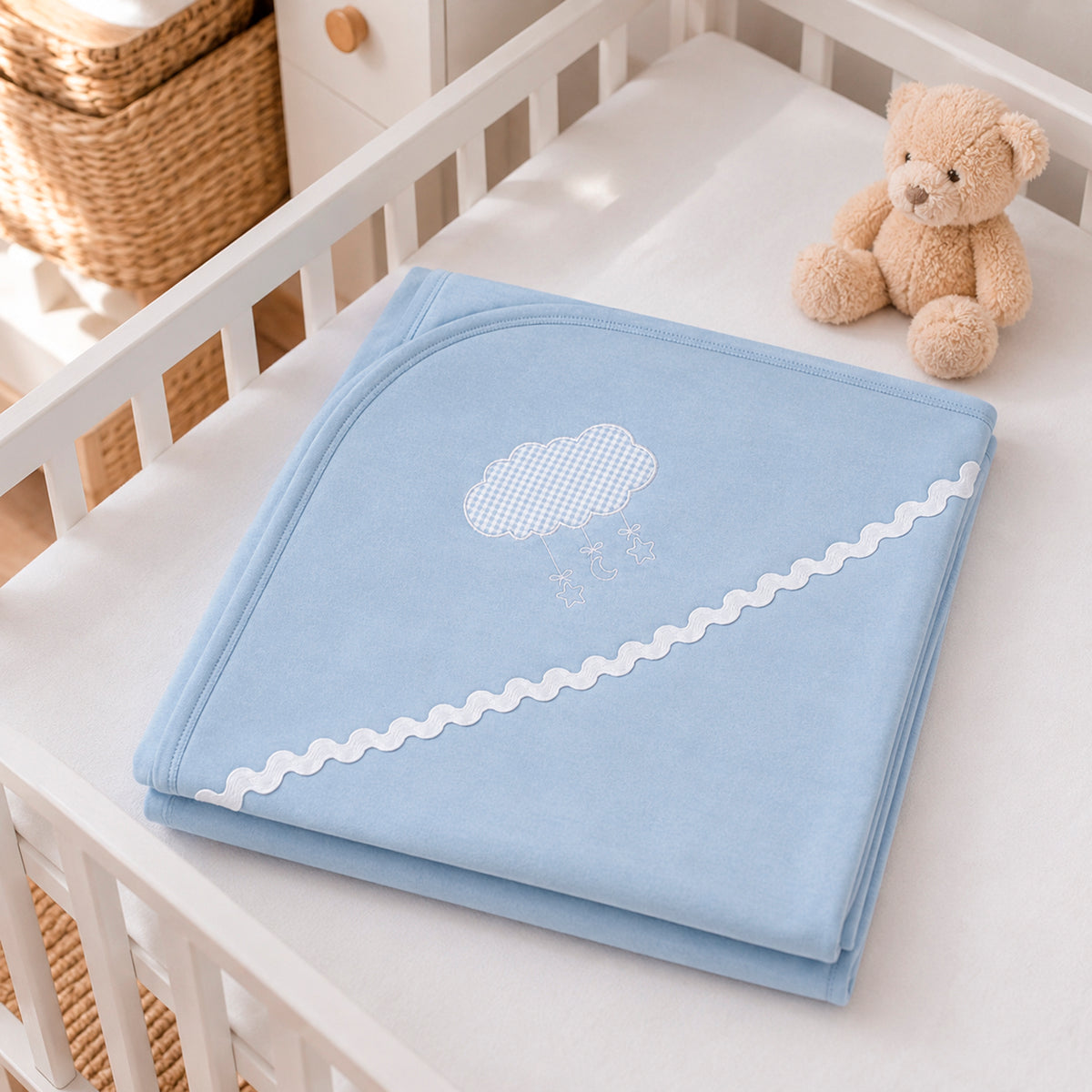 Rapife Shawl Sky - Sky Blue