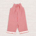 Rapife Red Gingham Jumpsuit 4263S26