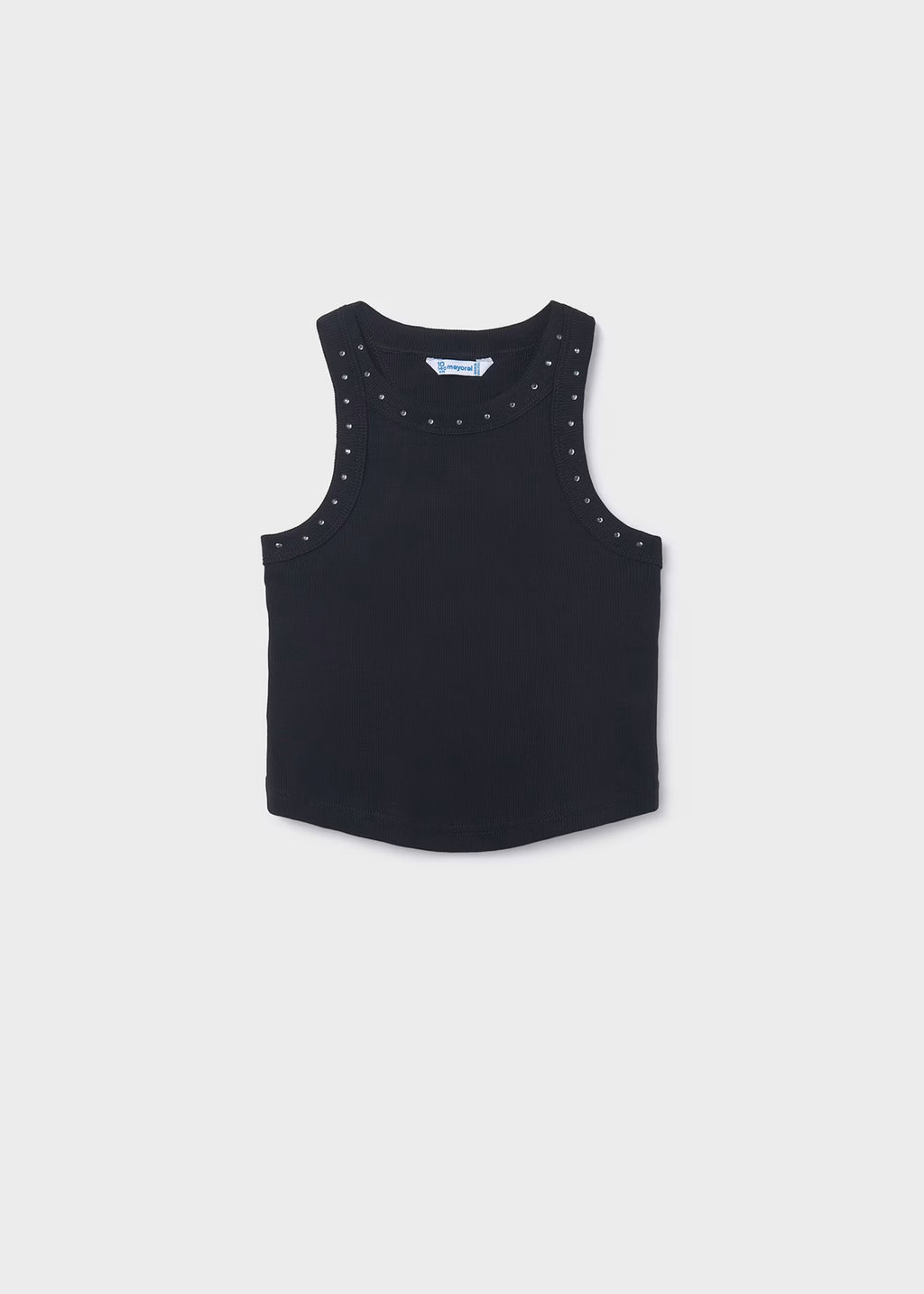 Mayoral Black Vest Top 6013