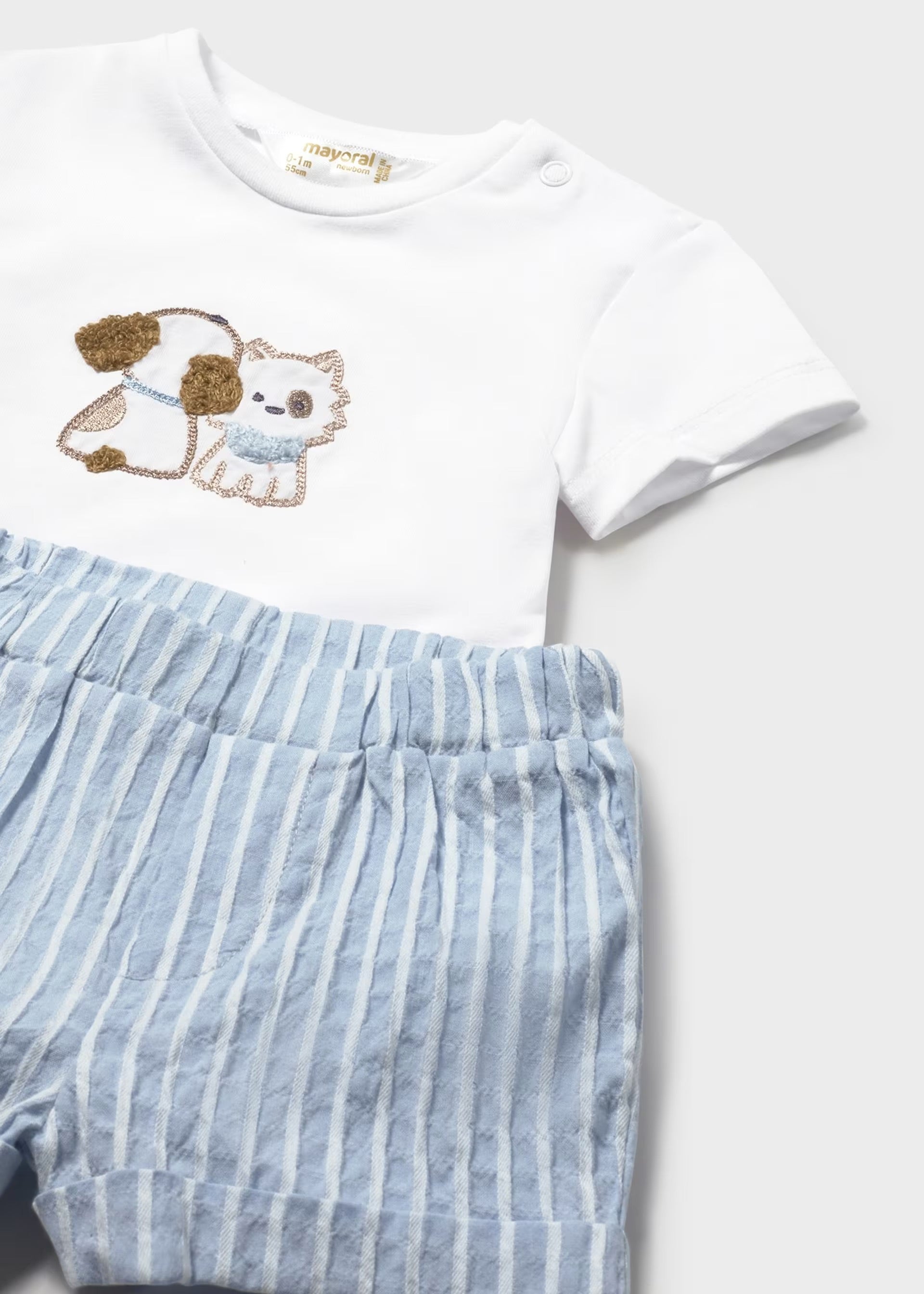 Mayoral Baby Stripe 3pc Set 1276