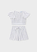 Mayoral Stripe 2pc Set 3949