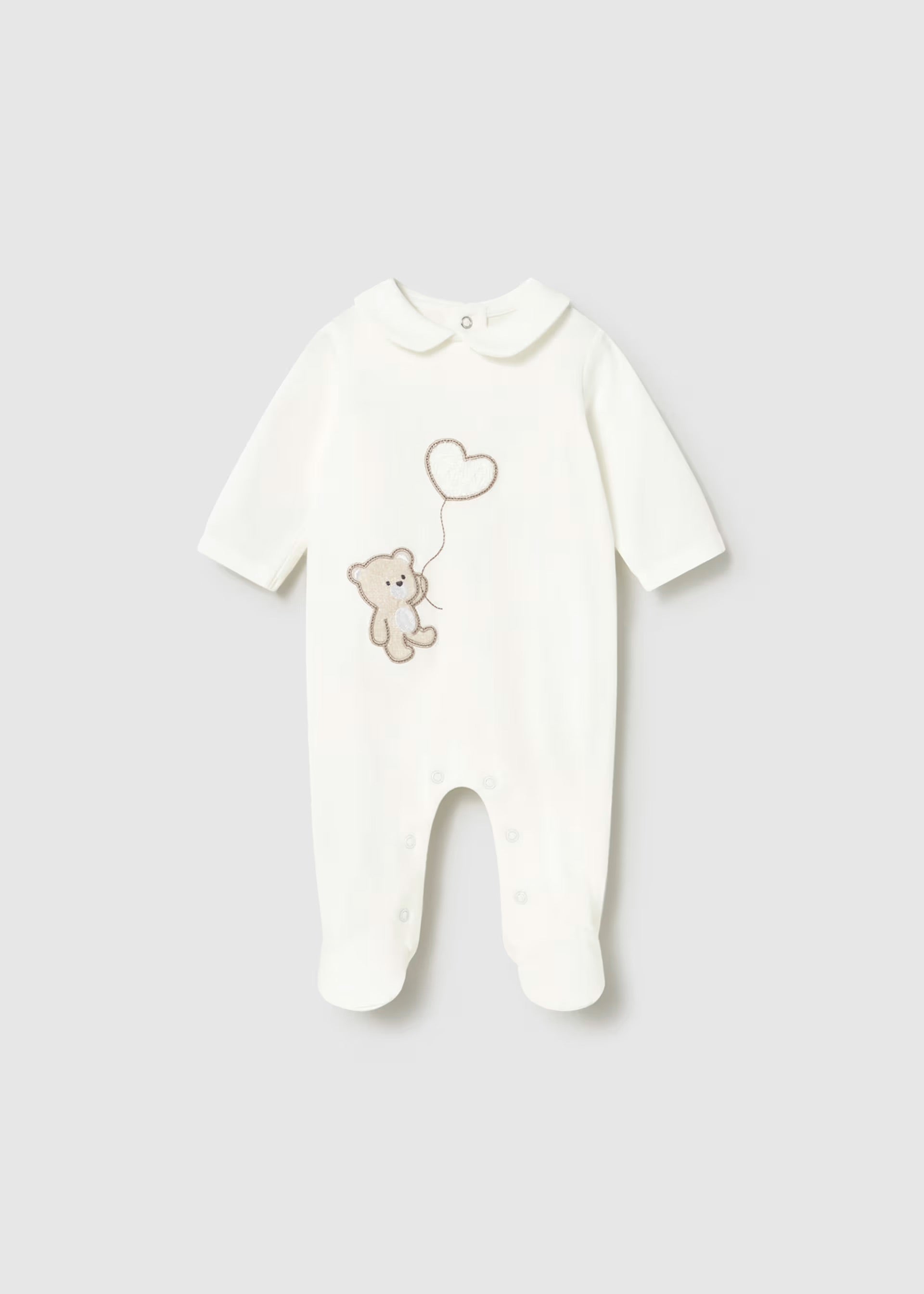 Mayoral Baby Ivory Babygrow 1743