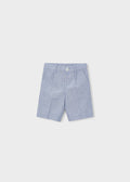 Mayoral Blue Stripe Shorts 3201