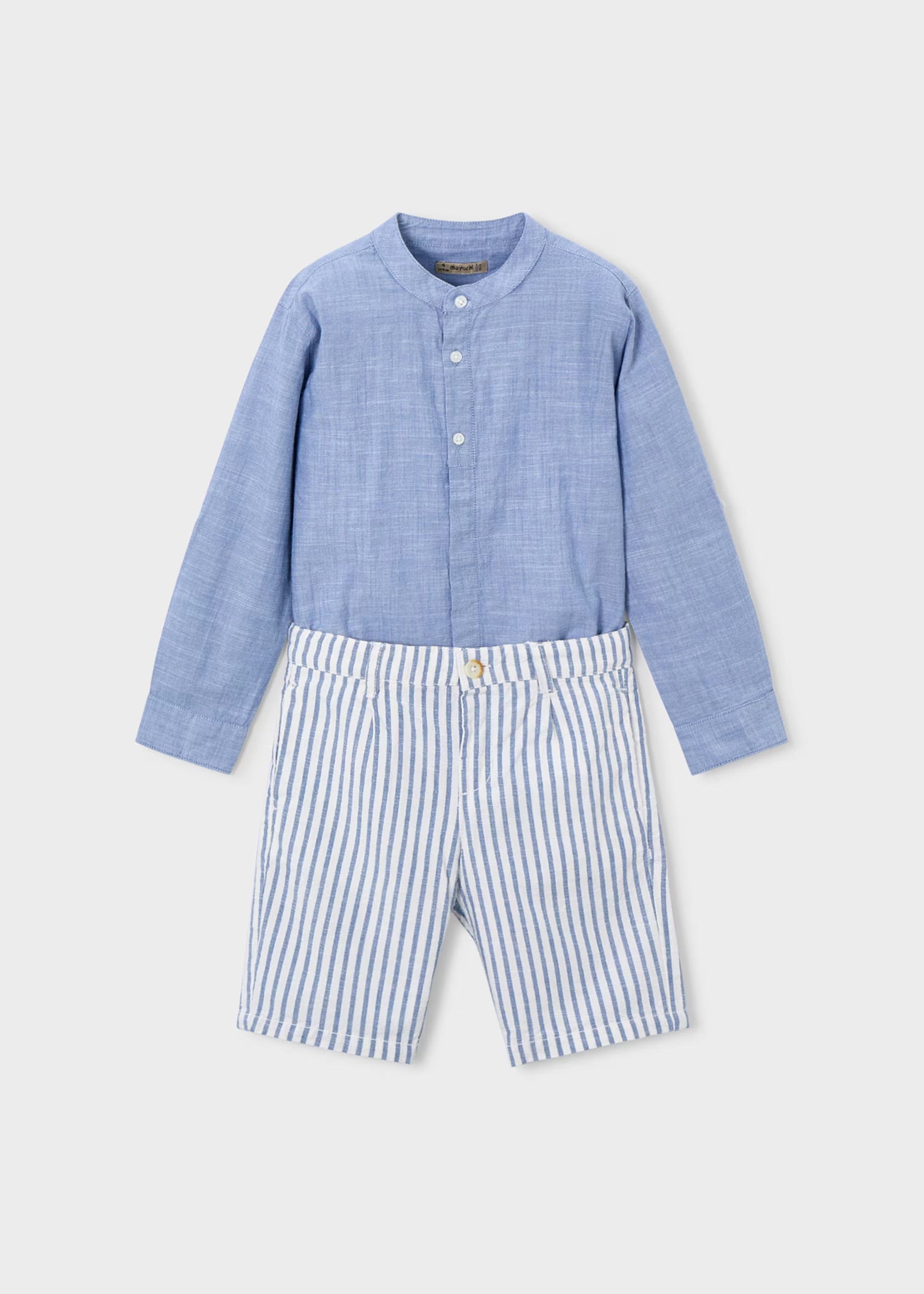 Mayoral Shirt & Shorts Set 3216