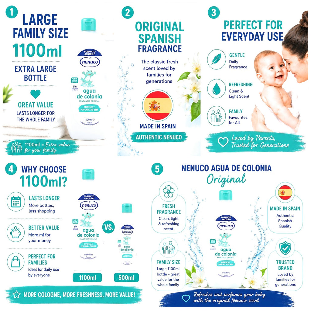 Nenuco Agua de Colonia 1100ml