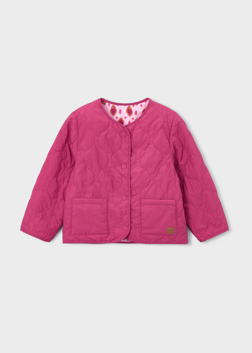 Mayoral Pink Reversible Jacket 3452